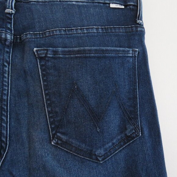 MOTHER High Waisted Looker Ankle Fray Jeans in Tongue and Chic - Size 30 - Picture 13 of 16